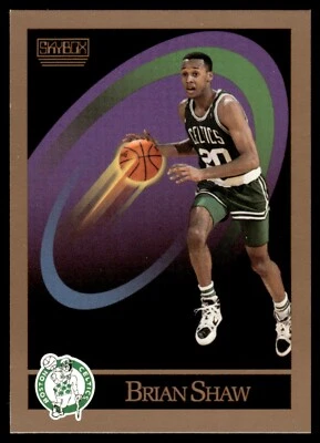 1990-91 SkyBox #23 Brian Shaw Boston Celtics - Image 1 of 2