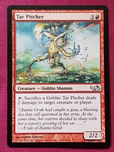 Magic The Gathering DUEL DECKS ELVES VS GOBLINS TAR PITCHER red card MTG - Bild 1 von 2