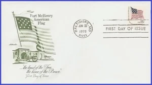 USA5 #1597 U/A ARTMASTER FDC   Fort McHenry Flag - Picture 1 of 1