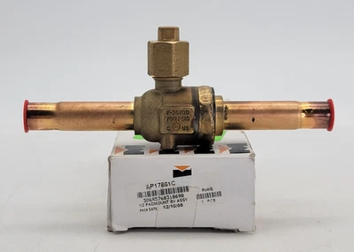 New MUELLER AP17861C CYCLEMASTER Refrigerant Ball Valve 6.2 Cv 1/2" Male Sweat