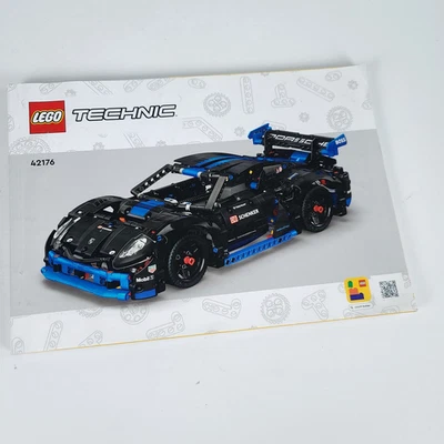 2024 Lego Technic 42176 Porsche GT4 E- Control Instruction Booklet Manual Only - Image 1 of 4
