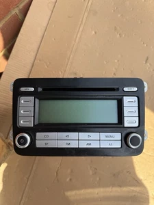 VOLKSWAGEN GOLF 2008 STEREO RADIO & CD PLAYER HEAD UNIT 1K0035186AD - Picture 1 of 6