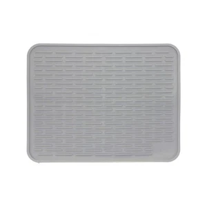 Large Silicone Dish Drying Mat for Kitchen Counter or Under Sink, 16" x 12" L... - Picture 1 of 6