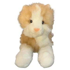 Douglas Cuddle Toys Buff Cream & White Cat 12" Plush Stuffed Animal 1942.1 - Picture 1 of 9