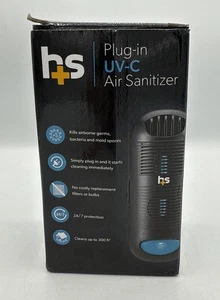 HealthSmart Air Purifier Air Sanitizer UVC Ultraviolet Light CA Certified B7 NEW - Picture 1 of 2