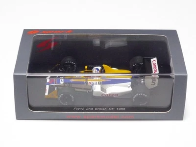 Spark 1:43 Williams FW12 #5 British GP 1988 Nigel Mansell S4059 - Изображение 1 из 4