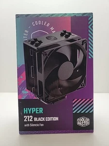 Cooler Master Hyper 212 Black Edition CPU Air Cooler Silencio Fan - Picture 1 of 6