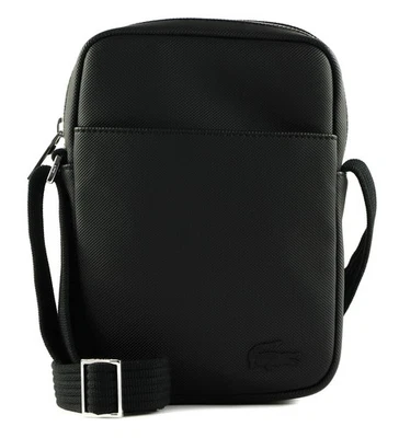 LACOSTE bolso bandolera Men's Classic Vertical Camera Bag S Noir - Imagen 1 de 4