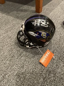 Ravens Kyle Boller Autographed Ridell Mini Helmet - Picture 1 of 5