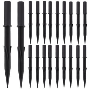 20Pcs Solar Stake Ground Stakes for Outdoor Lights