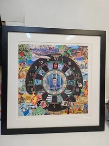 Bruce Helander b. 1947 American Bars & Stripes Forever 2007 Palm Beach Giclee - Imagen 1 de 9