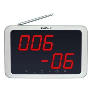 SINGCALL Wireless Waiter Service Paging System,Service Table Button Receiver - Picture 1 of 7