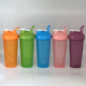 Flacone Shaker Proteico 600ml Proteine in Polvere Shake Cup per Palestra Fitness Shaker - Foto 1 di 19