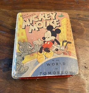 1948 BETTER LITTLE BOOK #1444" MICKEY MOUSE IN THE WORLD OF TOMORROW” - Picture 1 of 7
