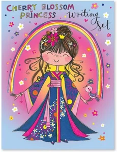 Rachel Ellen Cherry Blossom Princess Design Writing Set - Birthday / Xmas Gift - Picture 1 of 2