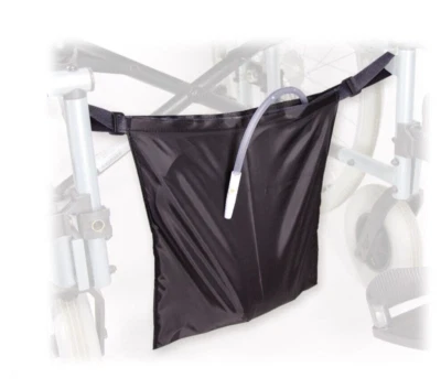 MPB Große diskrete Rollstuhl Urinbeuteltasche 30x30cm Tasche für Urin-Beutel NEU