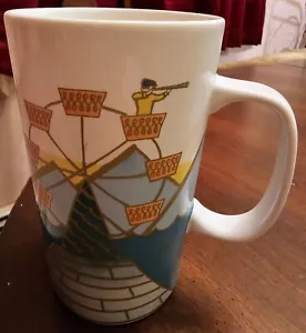 Taza de café con leche Starbucks Dot Collection 2015 rueda de hierro 16 oz alta - Imagen 1 de 8