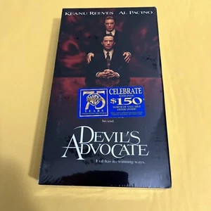 Devils Advocate (VHS, 1998) SEALED Brand New Keanu Reeves Al Pacino - Picture 1 of 6