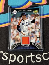Nolan Ryan 2007 UD Sweet Spot Classic Game Used Memorabilia! Astros