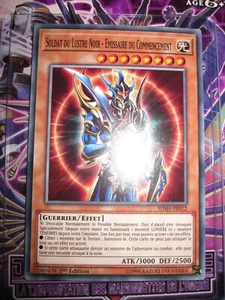 YU-GI-OH! COM SDSH-FR012 SOLDAT DU LUSTRE NOIR EMISSAIRE DU COMMENCEMENT ED 1 - Picture 1 of 1
