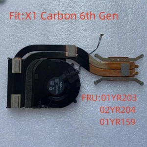 New For 2018 Lenovo ThinkPad X1 Carbon 6th Gen Heatsink CPU Cooling Fan 01YR204 - Picture 1 of 5