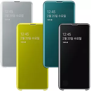 Genuine Samsung Galaxy S10e S-View Flip Cover (EF-ZG970) - Picture 1 of 20