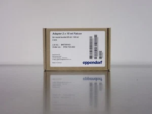 Eppendorf 022639200 Conical Tube Adapters 2 x 15ml for 5702 Centrifuges - Picture 1 of 2