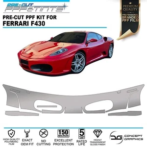 Película protectora de pintura PPF parachoques delantero protector de astillas de piedra para Ferrari F430 - Imagen 1 de 3