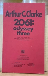 1988 2061: Odyssey Three by Arthur C. Clarke, Uncorrected Advanced Readers Copy - Picture 1 of 17