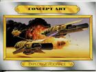 Star Wars Jttfa Concept Art Chase Card Ca-7 Explosive Podrace