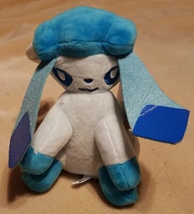 NEW Takara Tomy Glaceon 6" Plush Eevee Evolution Pokémon Genuine Original NWT - Picture 1 of 5