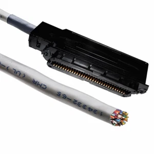 25 Pair Telco Cbl Cat 3 24AWG AMP Female RJ21 90° to Open - 150' (TAA Compliant) - Picture 1 of 5