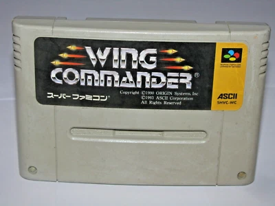 Wing Commander Super Famicom SFC Japan import US Seller - Image 1 of 2