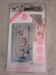Tonic Studios DIMENSIONS VERSO Family Three Shadowbox Insert Die Set 8PCS - Bild 1 von 6