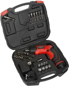 Stalwart - 75-PT1000 Pivoting Screwdriver 45 Pc. Set-Pivoting Cordless Power Too - Picture 1 of 8