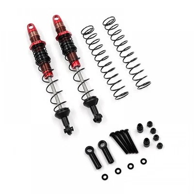 NEW Yeah Racing DDC-110RD 110mm Desert Cobra Dual Spring Shock (2) Red 1/10 Off- - Image 1 of 3