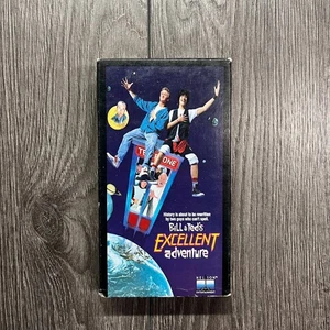 1989 Vintage Bill & Ted’s Excellent Adventure Movie VHS Tape  - Picture 1 of 3