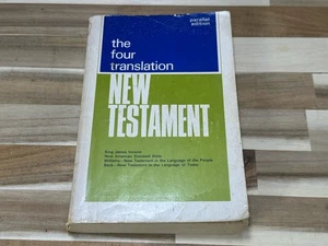 ✅The Four Translation New Testament Bible Parallel Edition ✅Williams Beck ✅1966 - Picture 1 of 11
