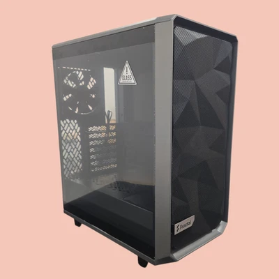 @NEW/UNUSED@ Fractal Design Meshify 2 Compact Gray Light Tint Gaming Case MFR31 - Image 1 of 4