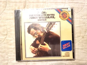 Bach: The Four Lute Suites CD John Williams, Guitar NEW - Picture 1 of 1