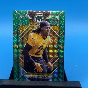 Mosaic Joey Porter Jr. RC 2023 verde novato #335 Steelers - Imagen 1 de 2