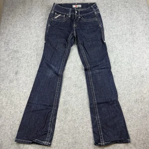 Ariat FR Jeans Damen 26R Blau Denim Mid Rise Boot Cut Flame Resistant Cat2 2112 - Bild 1 von 12