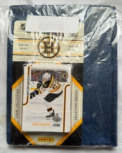 NHL Boston BruinsLicensed 2010 Score Team Set And Storage Album. - Picture 1 of 2