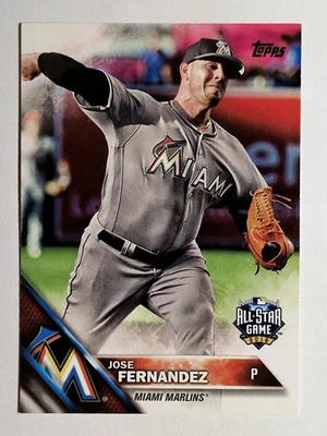 2016 Topps Update #US223A Jose Fernandez AS - Image 1 of 2