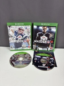 Xbox One - 2 Game Lot - Madden NFL 17 / NFL 18 - Discs Excellent - Picture 1 of 11