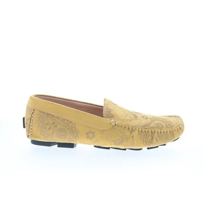 Zapatos mocasines y sin cordones Robert Graham Champion RG5366S amarillos para hombre 9 Foto 1 de 4