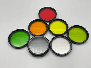 Hasselblad B50 Colour Filters - Haze Filter - Polarizer Filter Set -- 7 Pieces - Picture 1 of 12