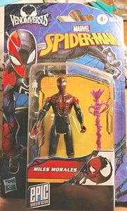Venom Versus Spiderman. Modellino Epic World of MILES MORALES da 4". Nuovo con scatola 2024 - Foto 1 di 3