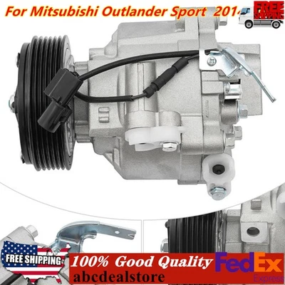 A/C Compressor & AC Clutch For Mitsubishi Outlander Sport Lancer 2.4L 2008-2015 — 第 1/4 张图片