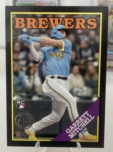 2023 Topps 35th Anniversary Black Border #2T88-14 Garrett Michell RC 256/299 - Picture 1 of 3
